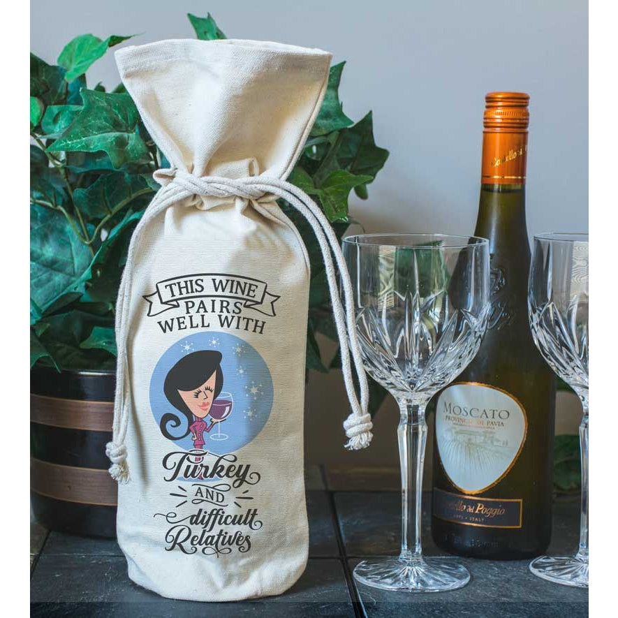 Wine pairs well - Gift Bag
