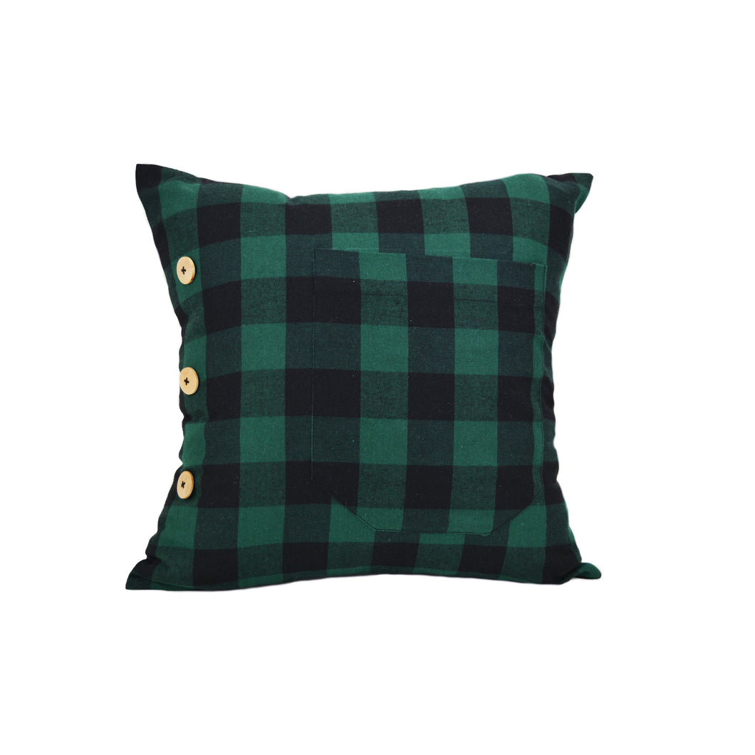 Pillow - Green Buffalo Plaid